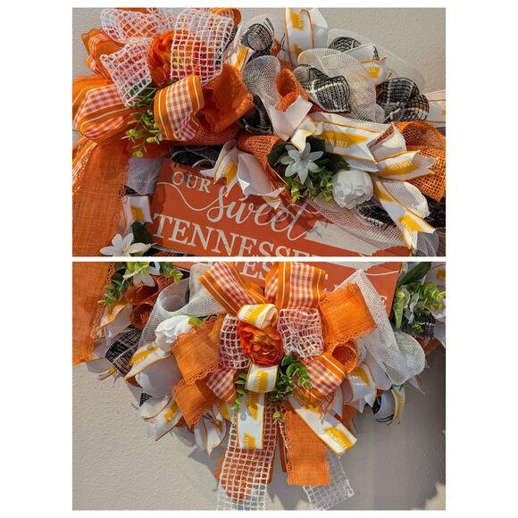 Custom Made  "Our Sweet Tennessee Home"  made on wire wreath frame - Picture 5 of 11